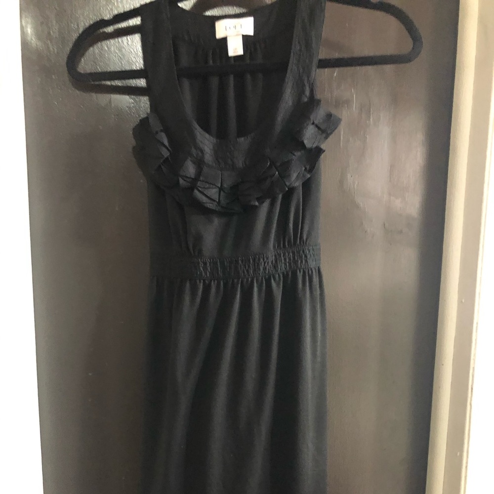 The Loft black dress